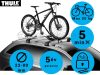 Thule Proride 598 kerékpártartó tetőre 2 darabos szett