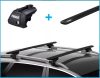 Thule Wingbar Evo fekete alu tetőkorlátos  tetőcsomagtartó (7104 7113B)