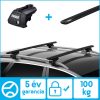 Thule Wingbar Evo fekete alu tetőkorlátos  tetőcsomagtartó (7104 7113B)